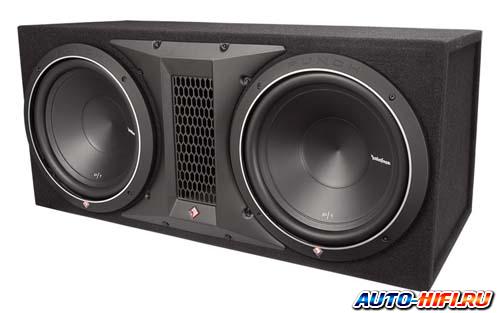 Сабвуфер в корпусе с фазоинвертoром Rockford Fosgate P1-2X12